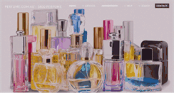 Desktop Screenshot of perfume.com.au