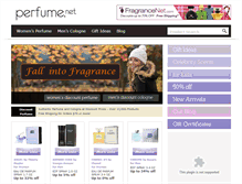 Tablet Screenshot of perfume.net